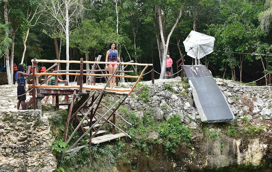 Cenote in Cancun by Jungle Paradise